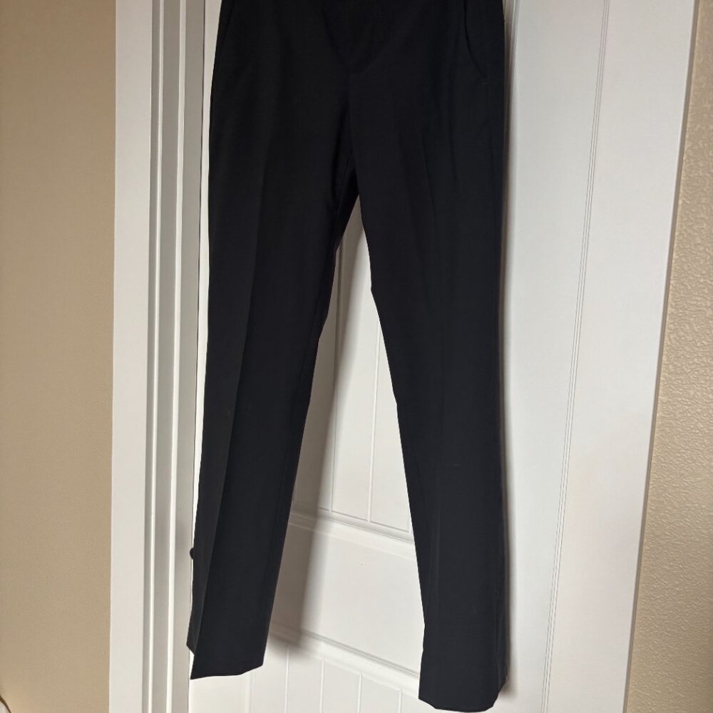 BANANA REPUBLIC black suit: JACKET (0P) and 2x PANTS (00P and 0P) Dry Cleaned - Picture 9 of 15